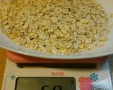 ☆レンジで簡単☆ココアオートミール作り方1写真