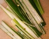 ごぼうと長ネギの酢味噌あえ作り方2写真