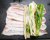 簡単！肉巻き☆ひとくちすき焼き作り方2写真