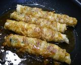 簡単！肉巻き☆ひとくちすき焼き作り方6写真