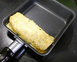 簡単！春菊の卵焼き(だし巻き)作り方3写真