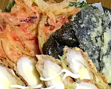 竹輪チーズ磯辺揚げ 桜海老のかき揚げ作り方1写真