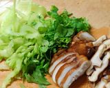 セロリもやし きのこの味噌コンソメスープ作り方1写真