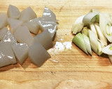 簡単！副菜、常備菜◎蒟蒻と葱の酢味噌和え作り方1写真