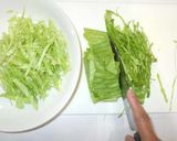 たらこパスタ♪簡単キャベツで作り方2写真