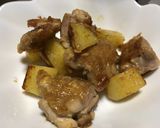 とり肉とじゃが芋の味噌炒め作り方5写真