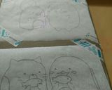 チョコプレート♪すみっコぐらしPart2作り方1写真