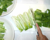 鶏肉と青梗菜の中華炒め♪簡単材料2つ作り方2写真