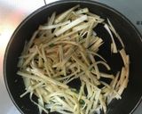 塩酒粕でうまうま♪ウドの皮のきんぴら作り方4写真