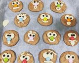 手作りクッキー(顔？フクロウ？編)作り方3写真