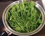 青臭くない豆苗の茹で方〜人参の彩りサラダ作り方5写真