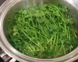 青臭くない豆苗の茹で方〜人参の彩りサラダ作り方6写真