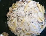 サバ水煮缶で♪茹でない焼きパスタ作り方4写真