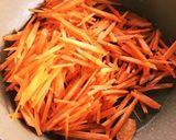 簡単にんじんしりしり☆お弁当や常備菜に作り方2写真