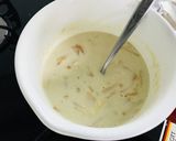 食べるプロテイン★林檎蜂蜜ソイミルク作り方4写真