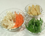 ［簡単 えのき人参 食べる中華スープ ］作り方1写真
