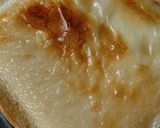 ホワイト生チョコ&チーズのトースト作り方4写真