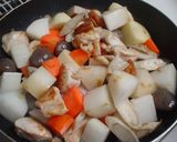寒い夜に・・・簡単味噌煮込み☆作り方3写真