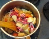 トマトソースのラム肉じゃが作り方4写真