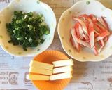 お弁当に♡カニカマとチーズの卵焼き♡作り方2写真