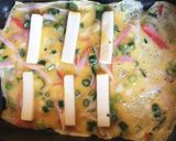 お弁当に♡カニカマとチーズの卵焼き♡作り方4写真