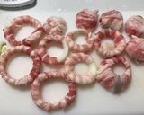 新玉ねぎの肉巻きオニオンリング作り方3写真