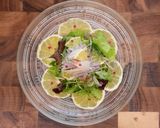 伊豆産　ニューサマーオレンジと鯛のサラダ作り方5写真