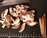 生姜と椎茸と牛肉のしぐれ煮風作り方1写真