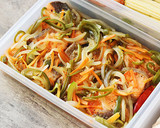 作り置きおかず　野菜の肉巻き作り方7写真