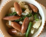ウインナと温野菜のチーズ焼き作り方7写真