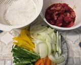 野菜たっぷりプルコギ作り方1写真
