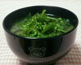 大根葉の味噌汁✿作り方2写真