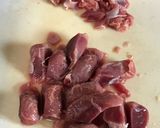 菜の花と砂肝のあっさり炒め作り方1写真