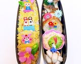 カレーおから♪アリス弁当 簡単 デコ弁作り方4写真