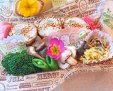 カレーおから♪アリス弁当 簡単 デコ弁作り方5写真