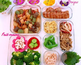 カレーおから♪アリス弁当 簡単 デコ弁作り方6写真