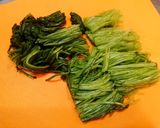 簡単美味！京みぶ菜と豚肉の温しゃぶサラダ作り方2写真
