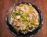 簡単美味！京みぶ菜と豚肉の温しゃぶサラダ作り方6写真