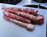 照り照りごぼうの豚肉巻き☆作り方3写真