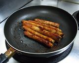 照り照りごぼうの豚肉巻き☆作り方4写真