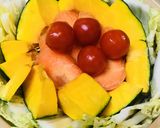 βカロチン鍋☆カボチャ＆ニンジンの野菜鍋作り方2写真