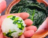 小松菜のめはり寿司作り方5写真