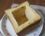 パンの器で♪チキンクリームスープ作り方6写真
