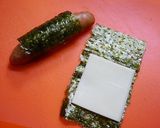 お弁当！シャウエッセン☆チーズ海苔巻き作り方1写真