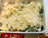 簡単！かぼちゃとほうれん草のグラタン作り方9写真