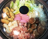 とろみが旨い関西だしのあんかけうどん風鍋作り方2写真