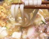 とろみが旨い関西だしのあんかけうどん風鍋作り方5写真