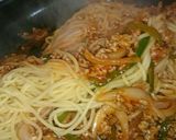 時短！挽き肉入り★ナポリタン★作り方5写真