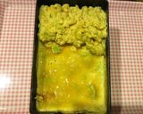 ブロッコリー茎入り＊ふわふわ卵焼き作り方5写真