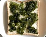 とろける！アボカドのり塩チーズトースト作り方1写真
